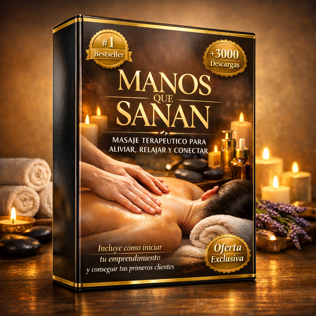 Manos Que Sanan (Masaje Terapeutico)+5 BONUS DE REGALO